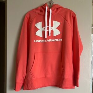 Under Armour Rival fleece big logo hoodie